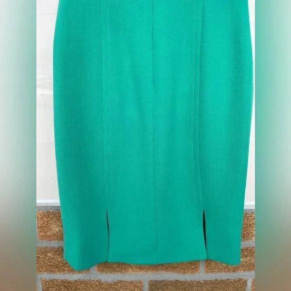 Lourdes Chávez emeral green sheath dress size medium - Picture 5 of 14